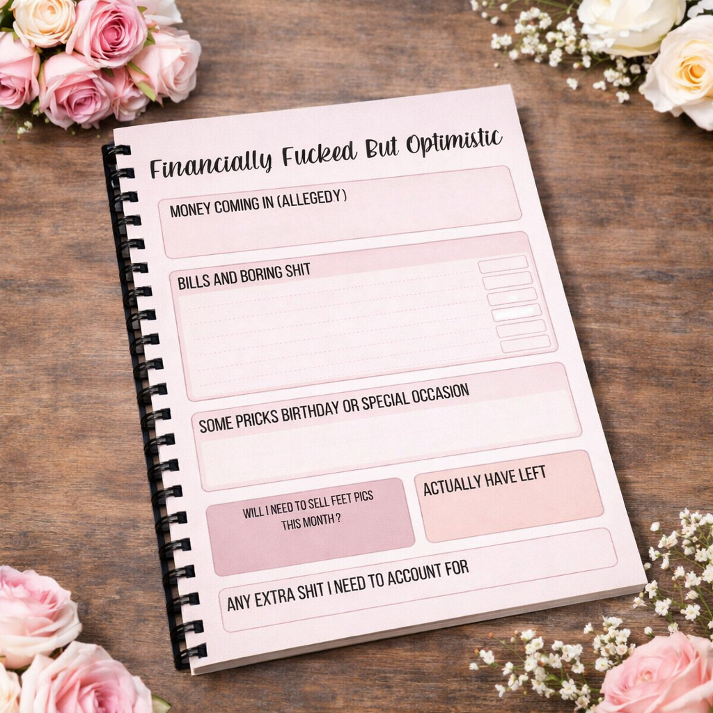 Getting F*cking Organised (Kinda) – Undated Planner