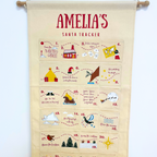 Personalised Santa Tracker Advent Calendar | Custom Made for Kids & Family