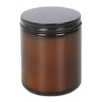 Mystic Moon Sage & Lavender Amber Glass Candle