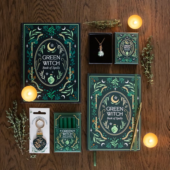 Green Witch A5 Notebook