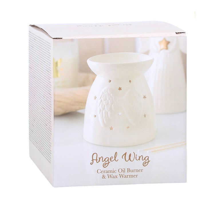 3D Angel Wing Oil Burner and Wax Warmer