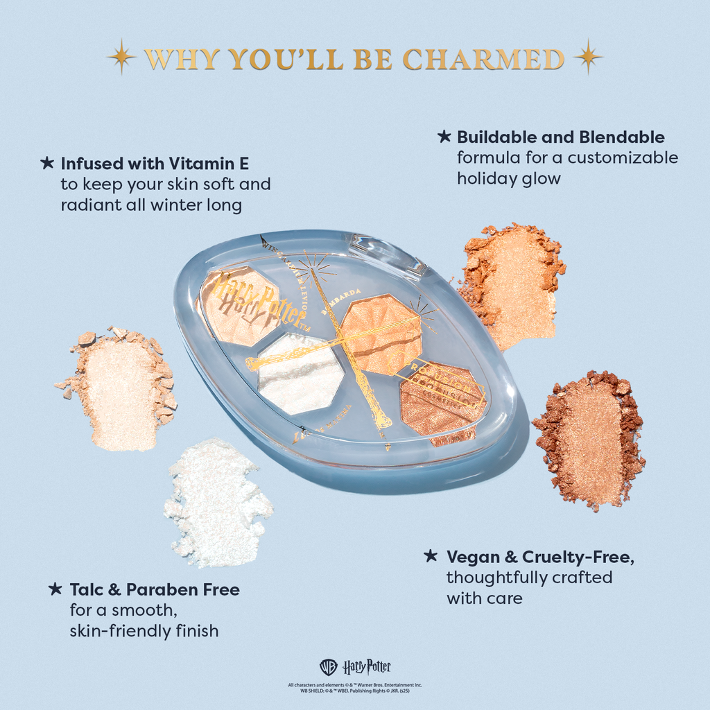 Harry Potter | Magical Charms Illuminating Highlighter Quad