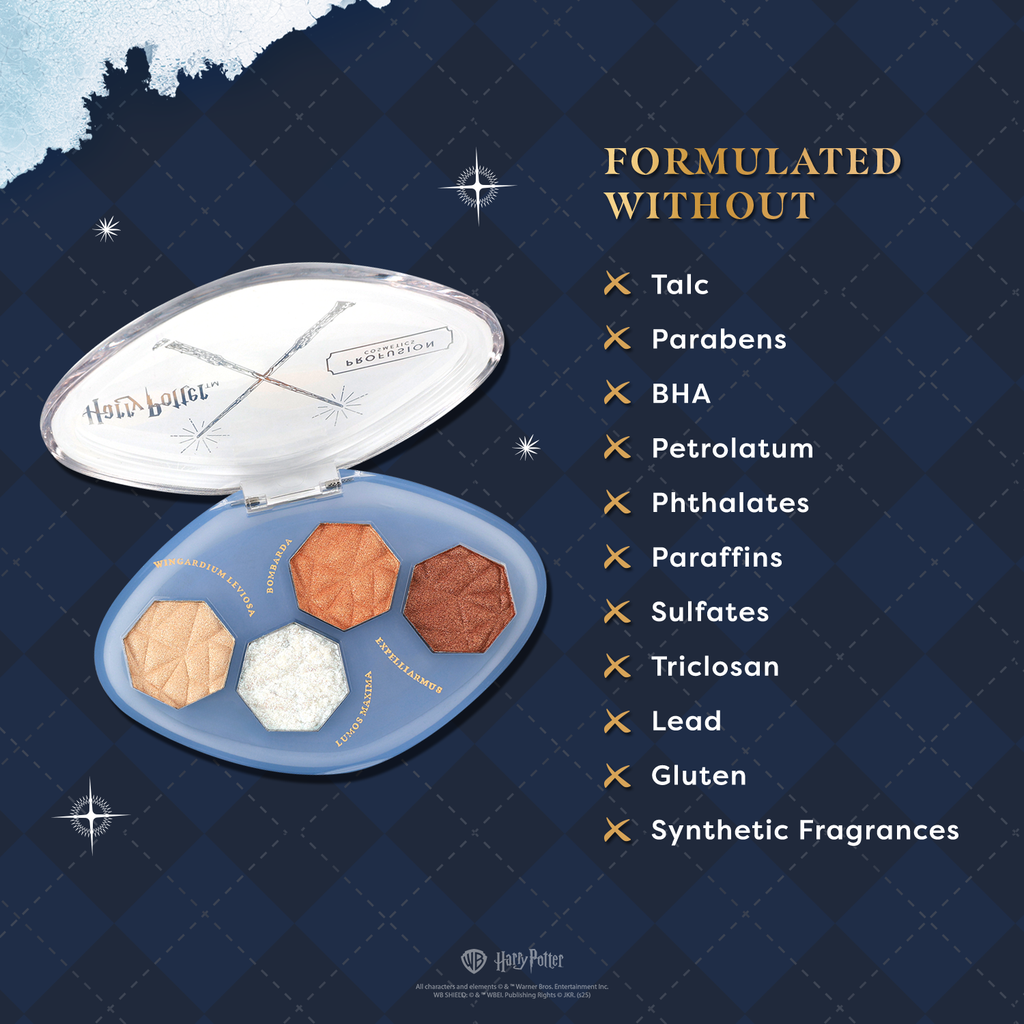 Harry Potter | Magical Charms Illuminating Highlighter Quad