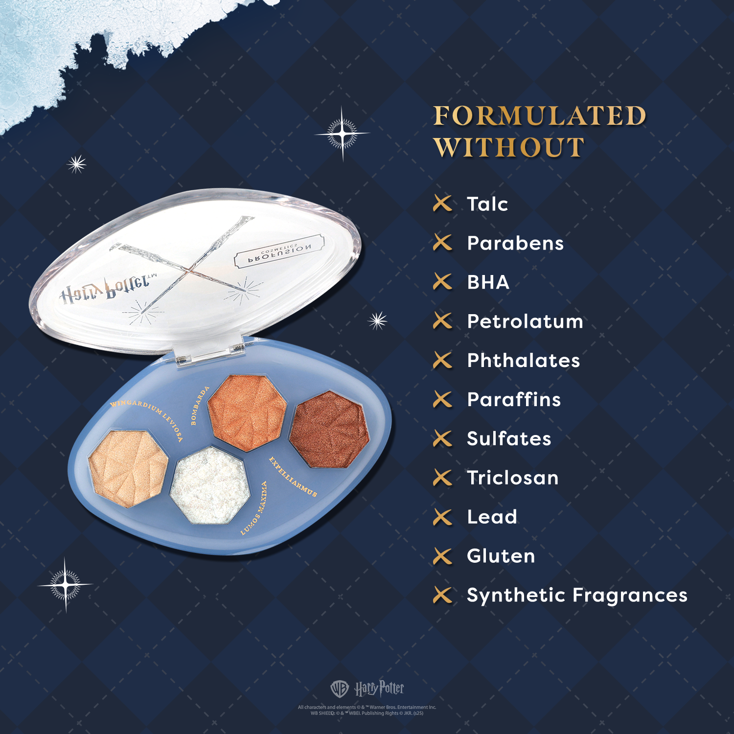 Harry Potter | Magical Charms Illuminating Highlighter Quad