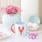 You Are My Lobster Striped Mug