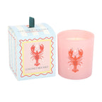 Pastel Lobster Coconut & Sea Salt Candle