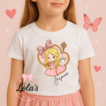 Personalised Pink Princess T-Shirt