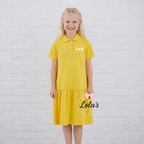 Cotton personalised polo dresses