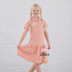 Cotton personalised polo dresses
