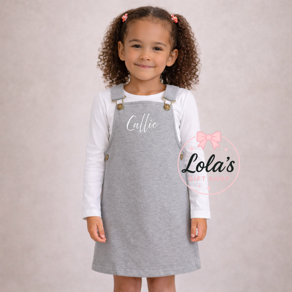 Dungaree personalised dress
