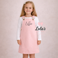 Dungaree personalised dress