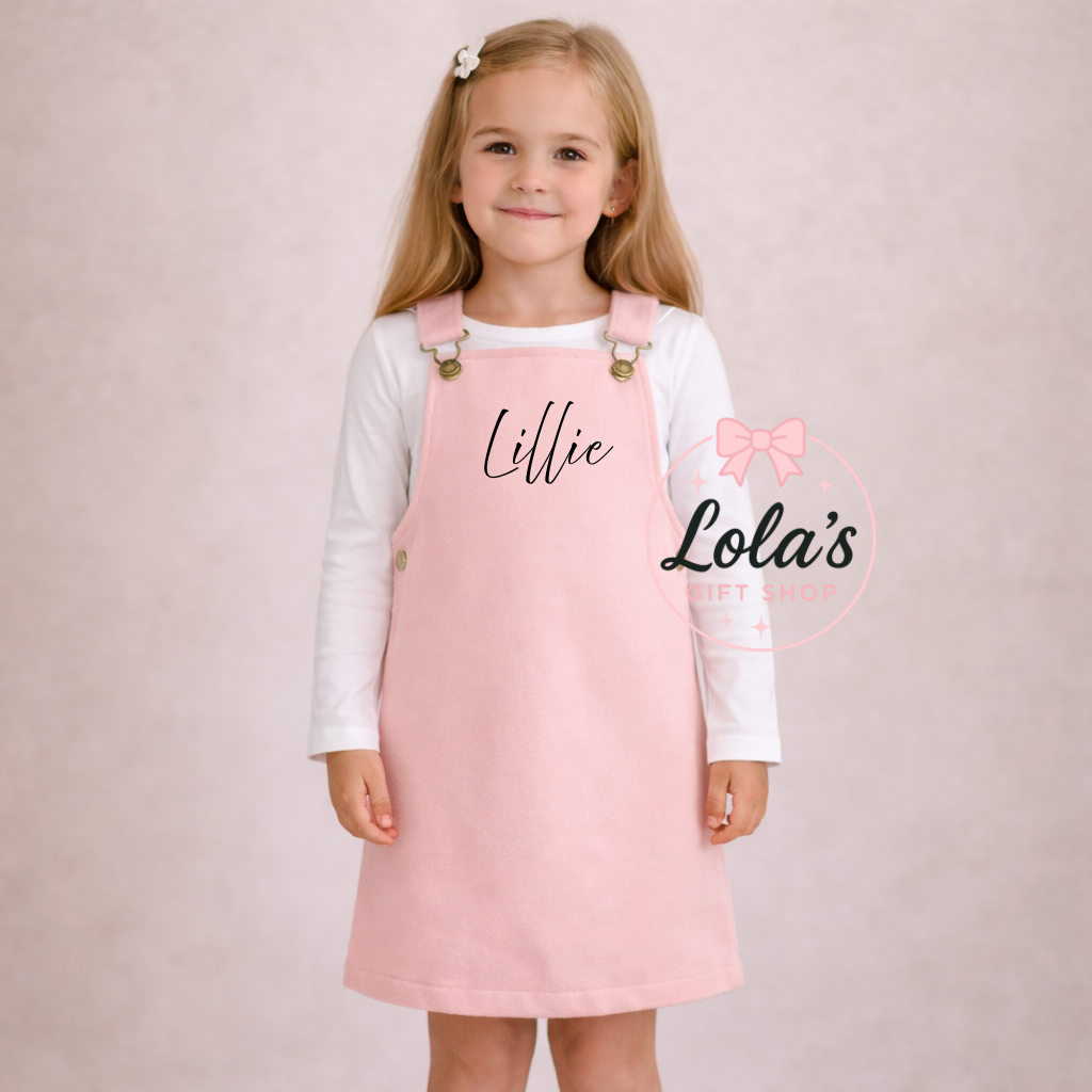 Dungaree personalised dress
