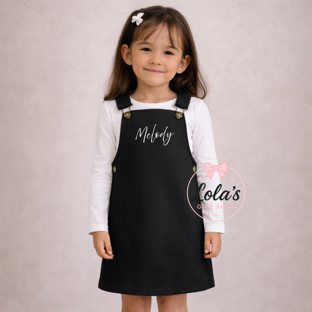 Dungaree personalised dress