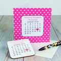 New Baby Coaster Card