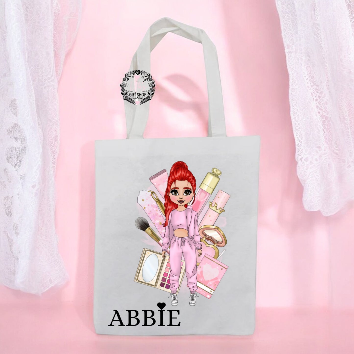 Make up lounge girls long handle tote bag - Lola’s gift shop <3Make up lounge girls long handle tote bagLola’s gift shop <3