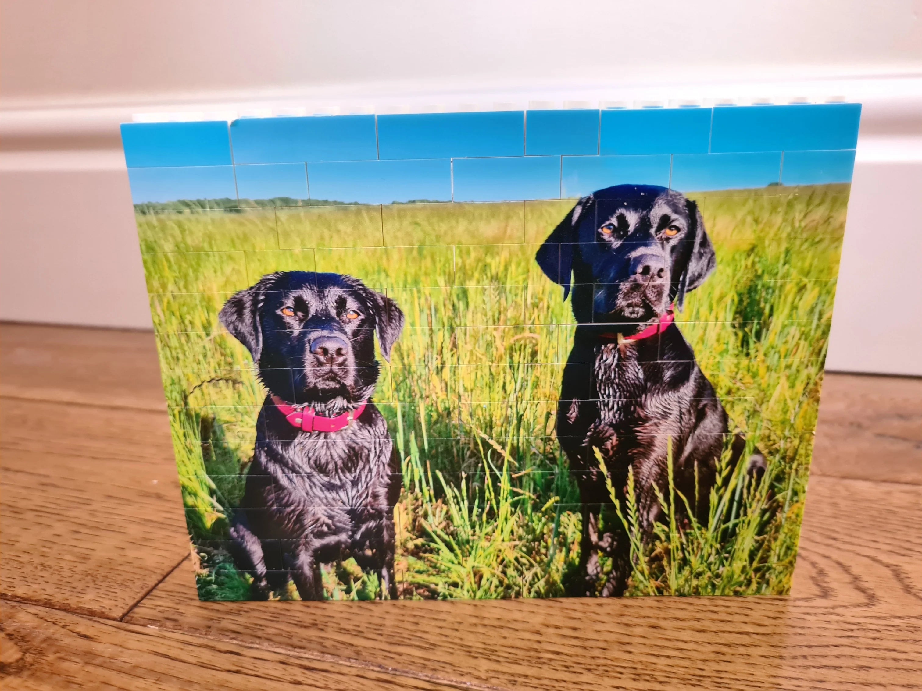UV Printed Building Brick Photo Block Puzzle