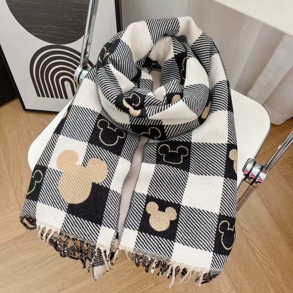 Wool Imitation Mouse scarf