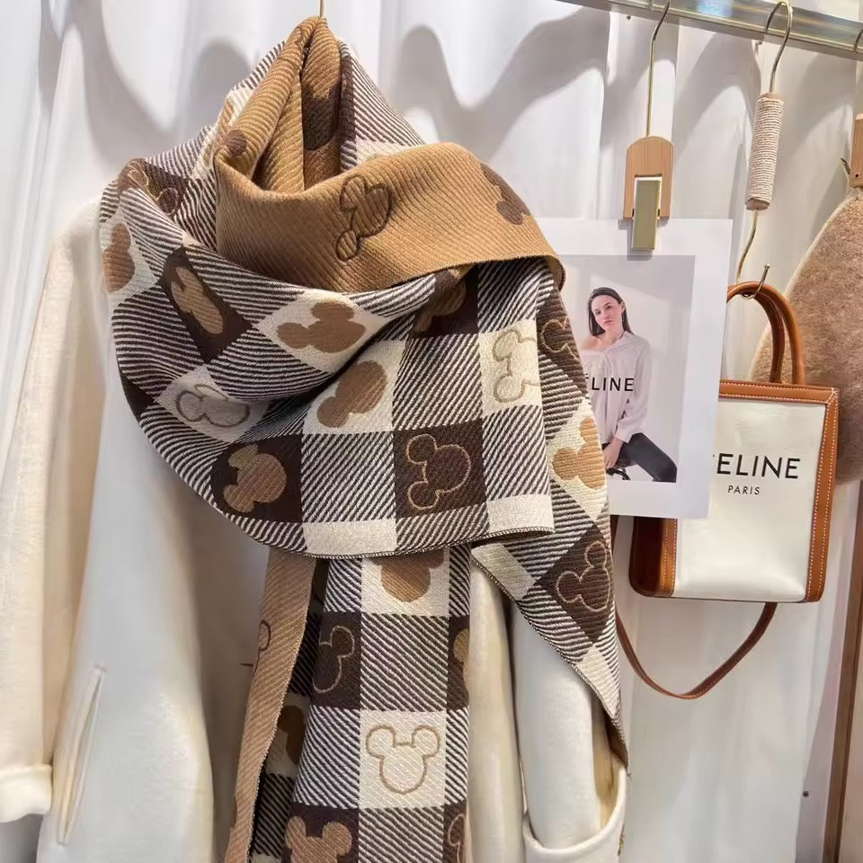 Wool Imitation Mouse scarf