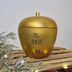 Apple and cinnamon personalised candles -simple