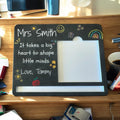 Personalised it takes a big heart stick note and pad holder