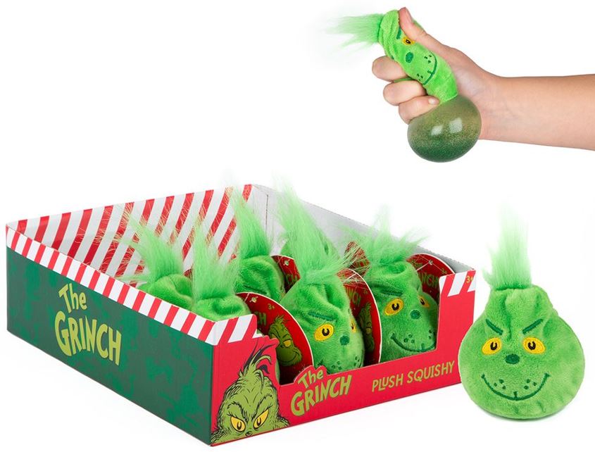 The grinch plush squish