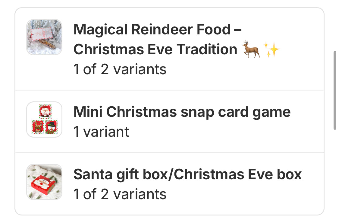 Christmas Eve bundle limited