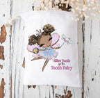 Personalised girl tooth fairy gift bag