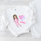 Graffiti tracksuit dolly girl sweatshirt