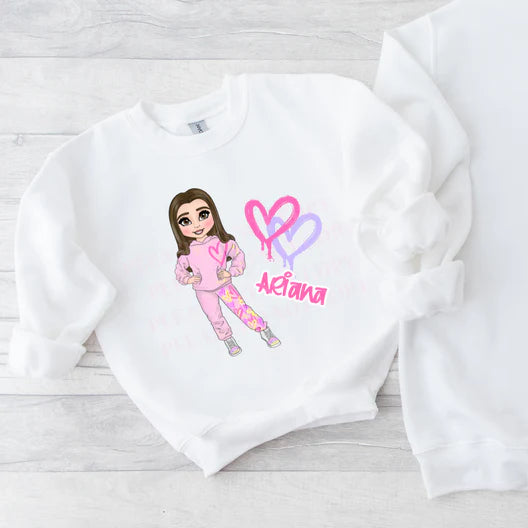 Graffiti tracksuit dolly girl sweatshirt