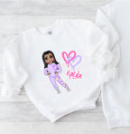Graffiti tracksuit dolly girl sweatshirt