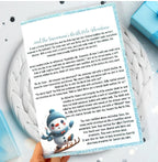 North Pole adventure story booklet
