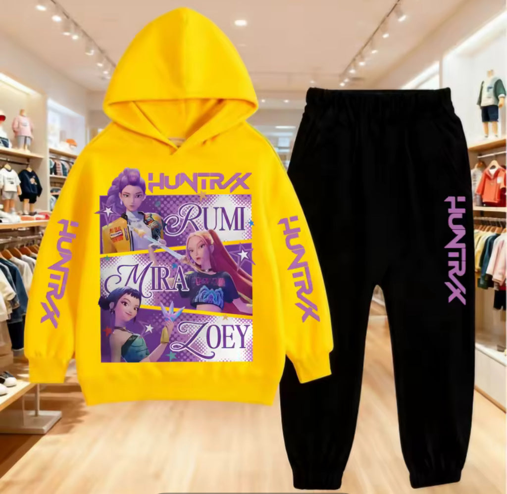 Pop girls tracksuit set