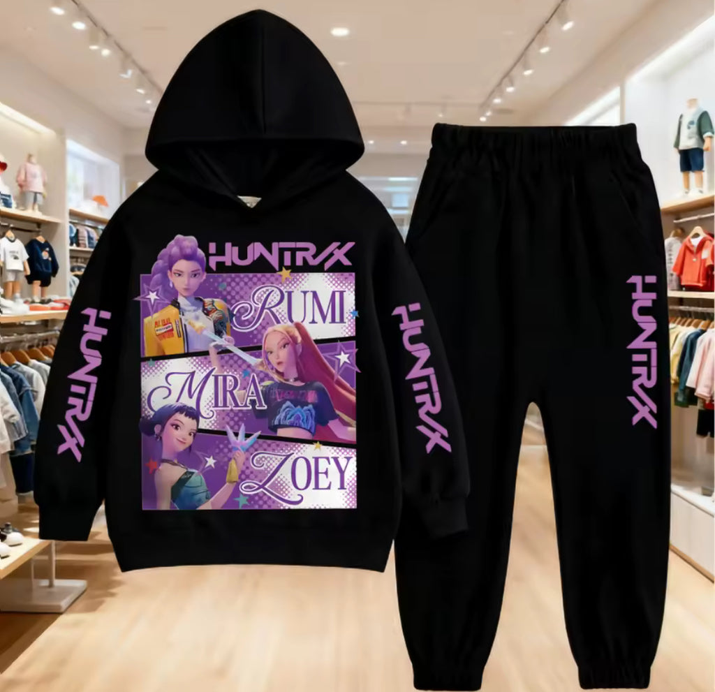 Pop girls tracksuit set