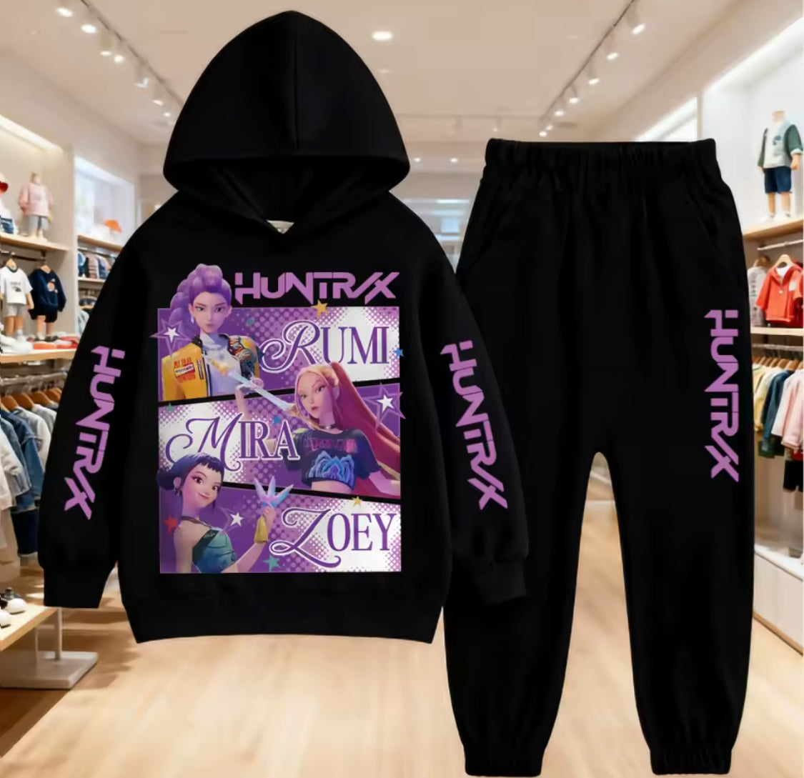 Pop girls tracksuit set
