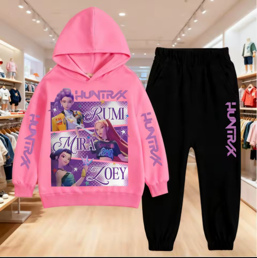 Pop girls tracksuit set