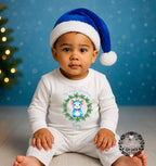 My first Christmas blue king mouse pyjamas