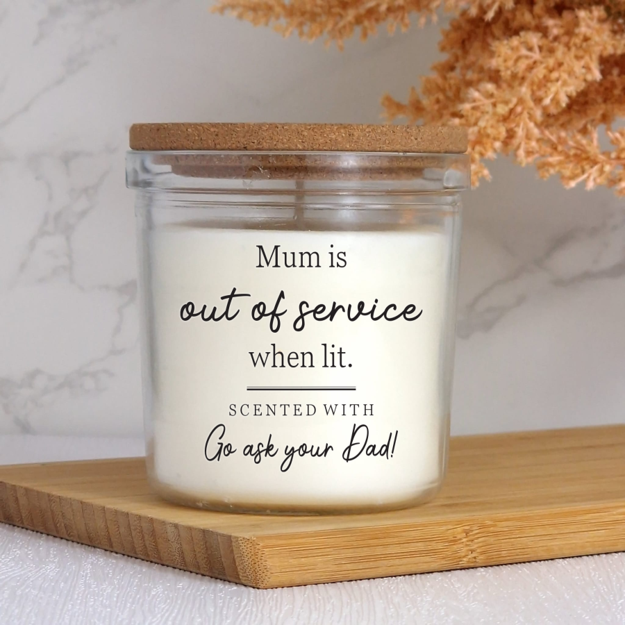 Out of service candle