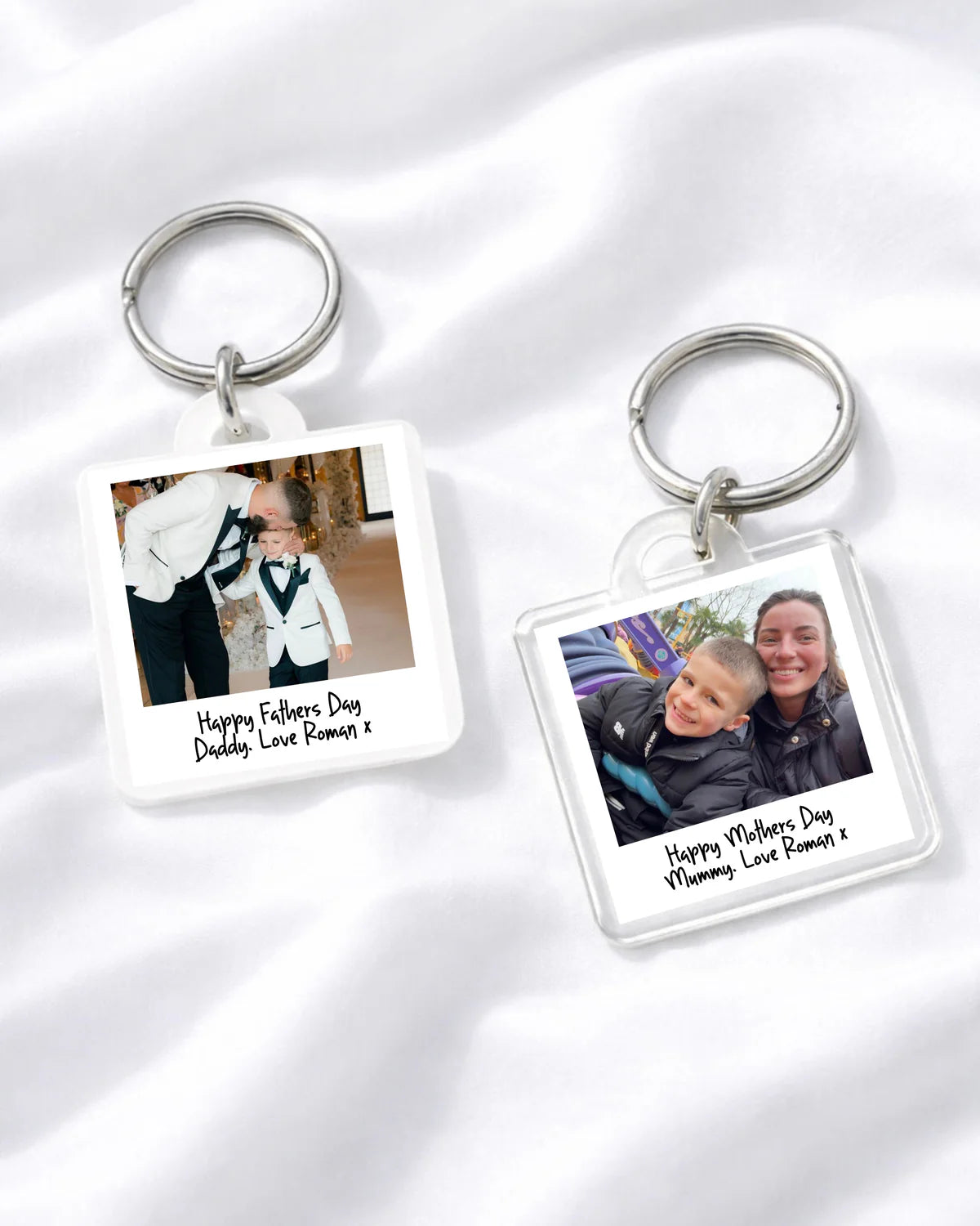 Polaroid style Keyring