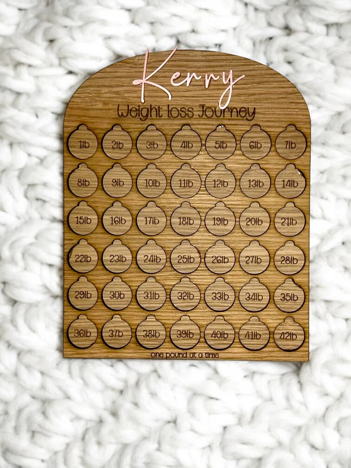 WEIGHT TRACKER BOARDS