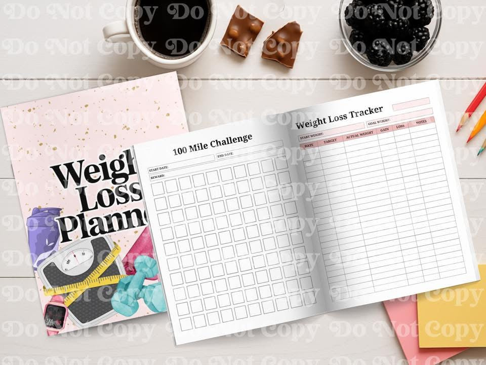 Weight loss planner