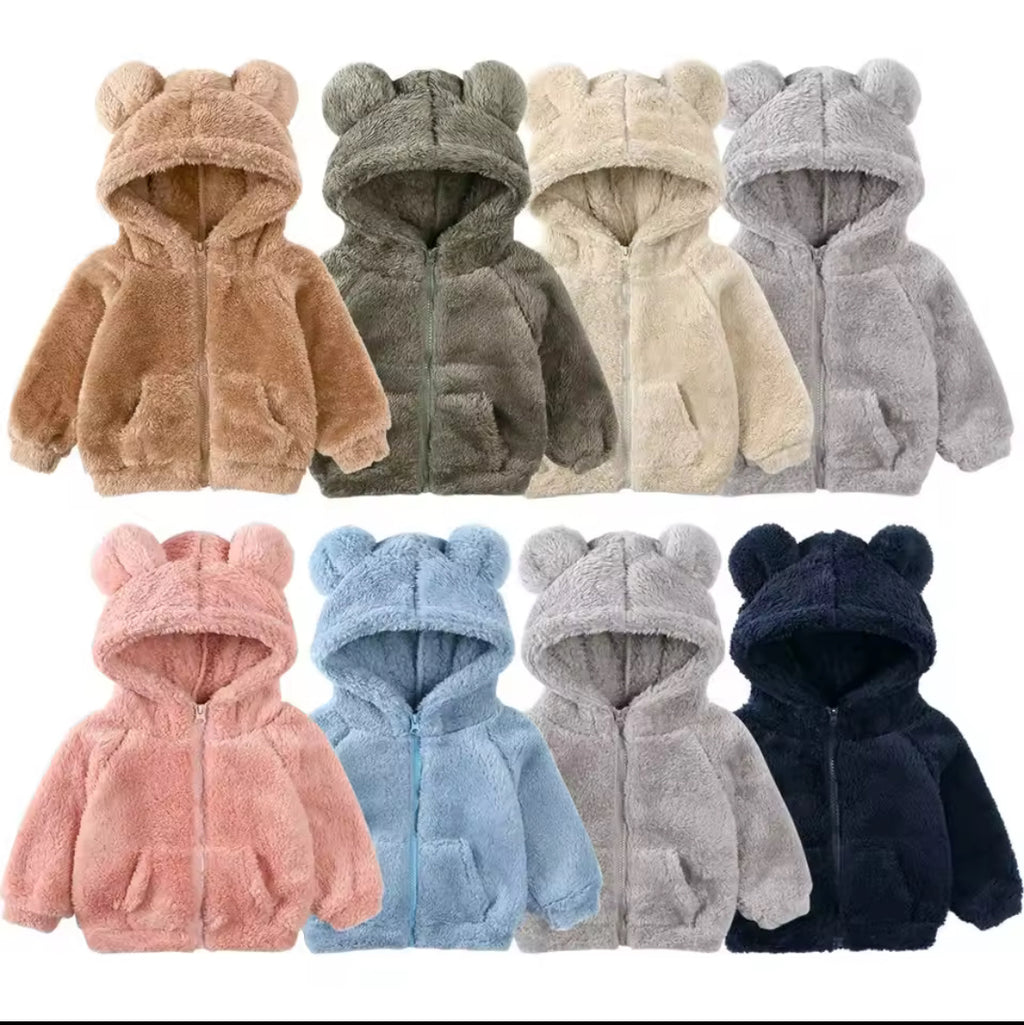 Personalised Teddy fleece jackets