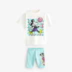 Mouse Cycle Shorts; Tee Set – 9 Months to 6 Years