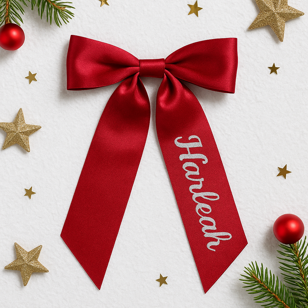 Personalised long tail bows