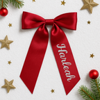 Personalised long tail bows