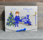 Personalised  football Christmas Eve box