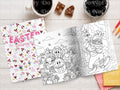 Easter colouring book