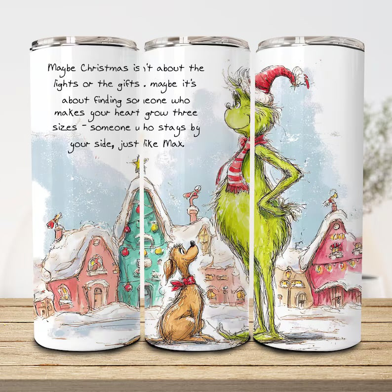 Maybe christmas is about tumbler 20oz