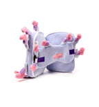 Relaxeazzz Travel Pillow & Eye Mask - Minecraft Axolotl