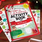 Personalised Christmas activity book
