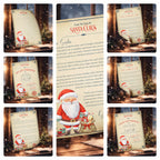 Christmas dreams letter/certificate sets
